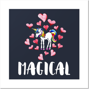 Magical Unicorn Posters and Art